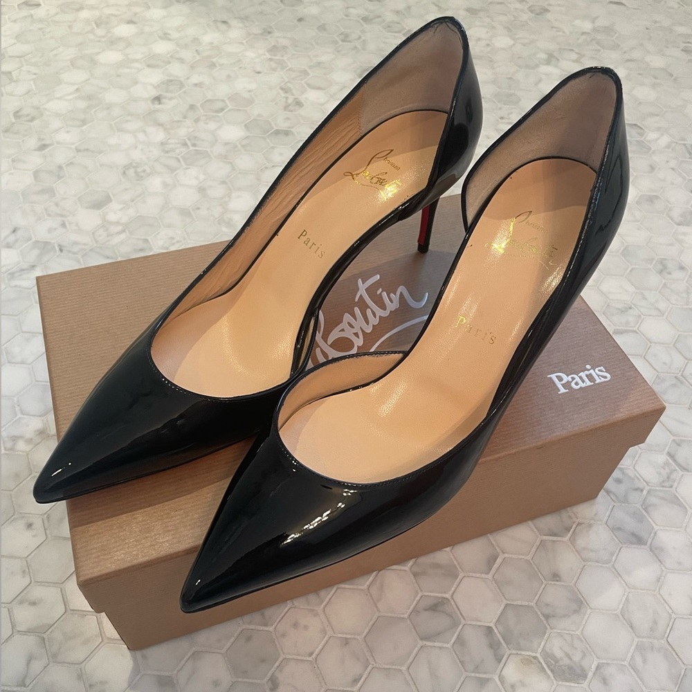 NEVER WORN Christian Louboutin Black Shoes